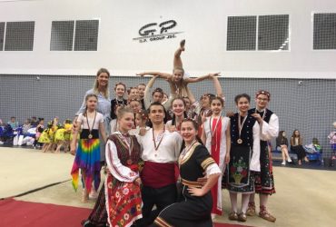 Почетно място за Частно средно училище “Юрий Гагарин” в Държавната Гимнастриада!